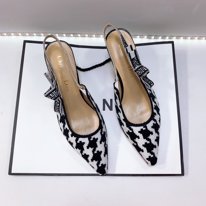 SANDAL CD GÓT NHÚ 6cm