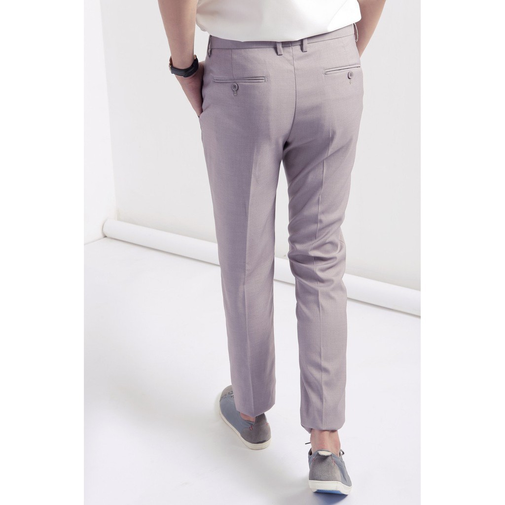 (quầnâu dáng đứng) Quần âu phổ thông trơn màu Ghi | BigBuy360 - bigbuy360.vn