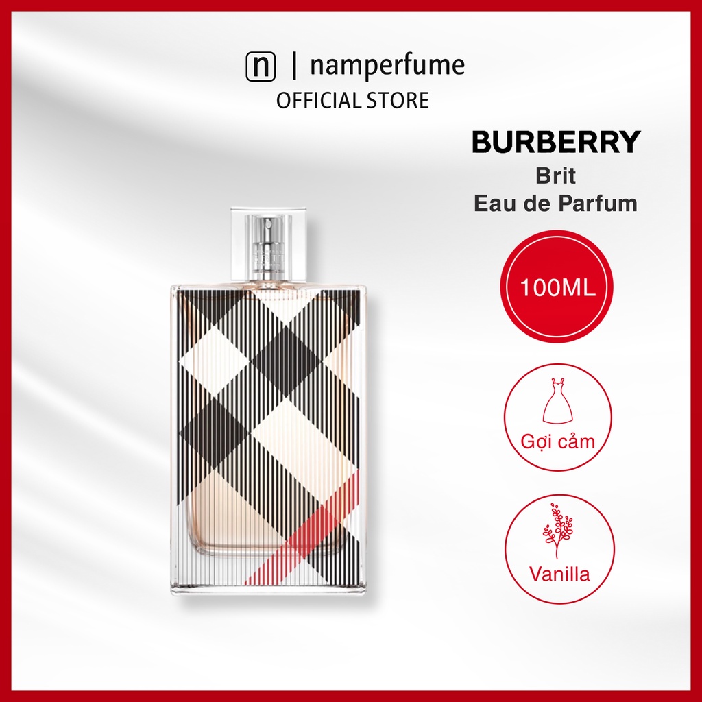 Nước hoa nữ BURBERRY Brit Eau de Parfum | Shopee Việt Nam