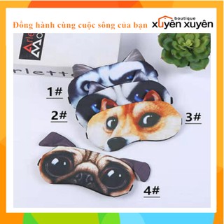 Miếng bịt mắt ngủ 3D có túi gel làm mát mắt
