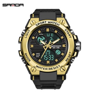 Đồng hồ SANDA nam JAPAN chống nước, full hộp, pin, phong cách thể thao có thẻ bảo hành - TIGER98_SHOP