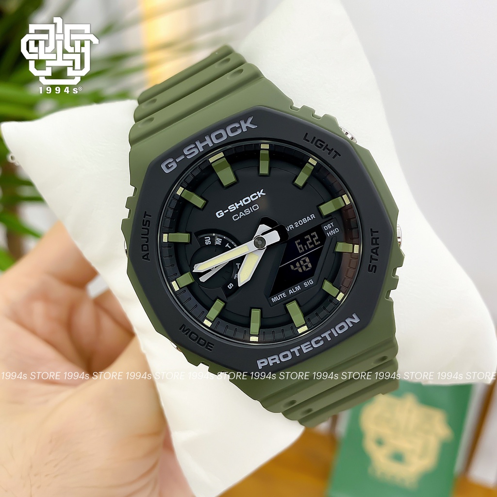Đồng hồ nam Casio G-Shock GA-2110SU-3A chống va đập, chống nước 200m, hàng chính hãng