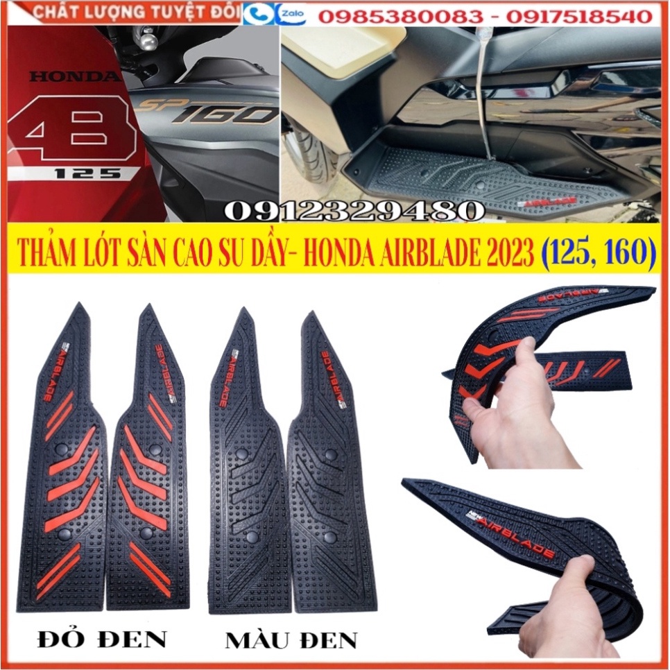 [AB 2020 - AB 2022 mới] Thảm Lót Chân Air Blade AB 2020, AB 2021, AB 2022, AB 2023, AB 2022 Mới, AB125, AB160