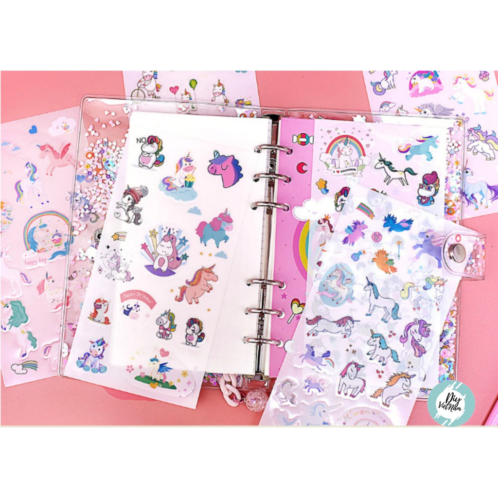 PLANNER A5/A6 SPARKLE UNICORN