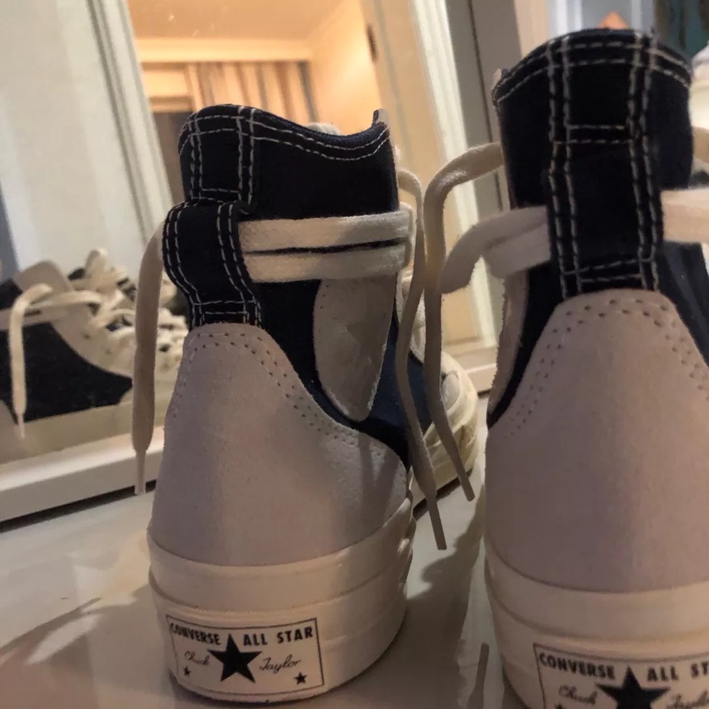 Giày Thể Thao Converse all STAR 1970s Hi Obsidian Chất Liệu Da Lộn Thời Trang Cho Nam Và Nữ