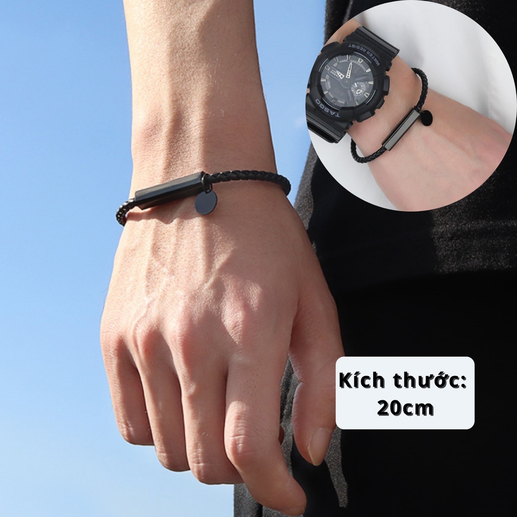 Vòng tay nam châm Bracelet Clancy lắc tay thời trang unisex làm quà tặng, cặp đôi cực chất SAZ - VT Clancy