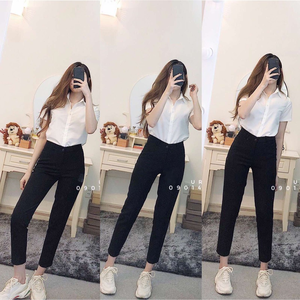 [FREESHIP] QUẦN TÂY vải KAREN NÚT