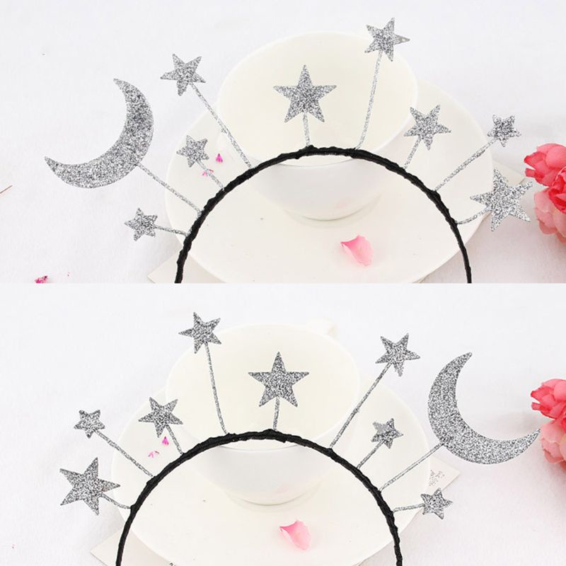 Băng Đô Vương Miện Hóa Trang Halloween Lấp Lánh Dành Cho Bé Gái