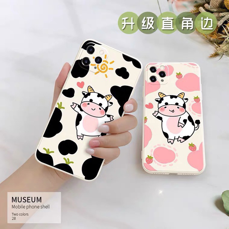 Ốp lưng iphone - Ốp iphone trâu vàng bò sữa vàng viền ip /6/6plus/6s/6splus/7/7plus/8/8plus/x/xs/11/12/pro/max/plus/pro