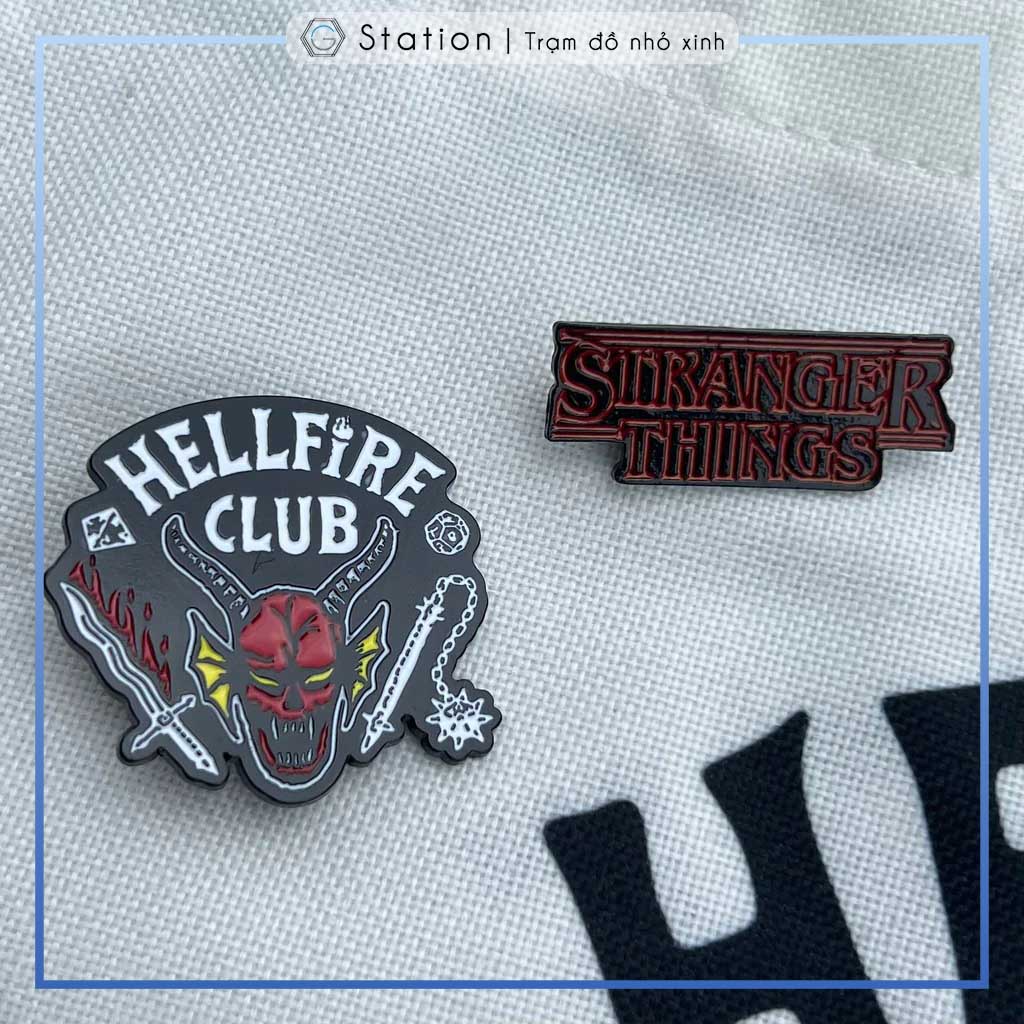 Pin cài áo Stranger Things Drama Series - GC518