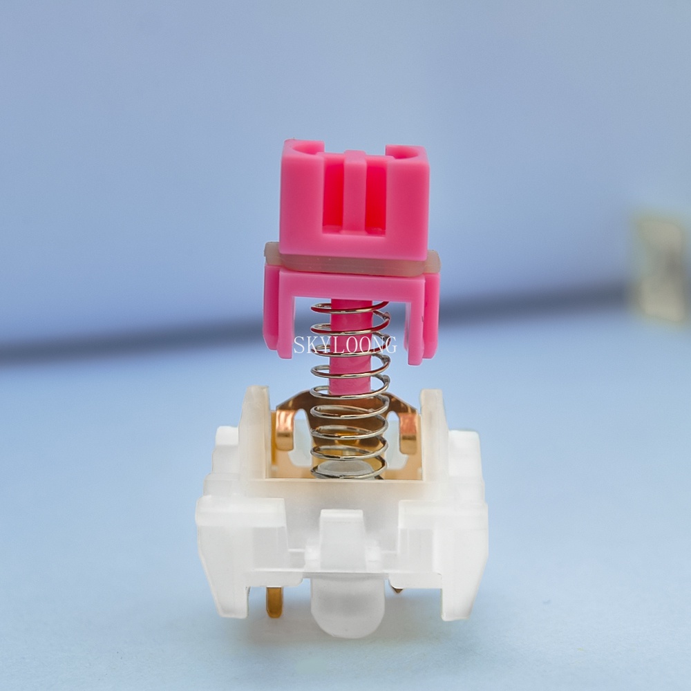 Công Tắc Đỏ Không Ồn V3 Cho Bàn Phím Cơ 45g 3 Chân Mạ Vàng