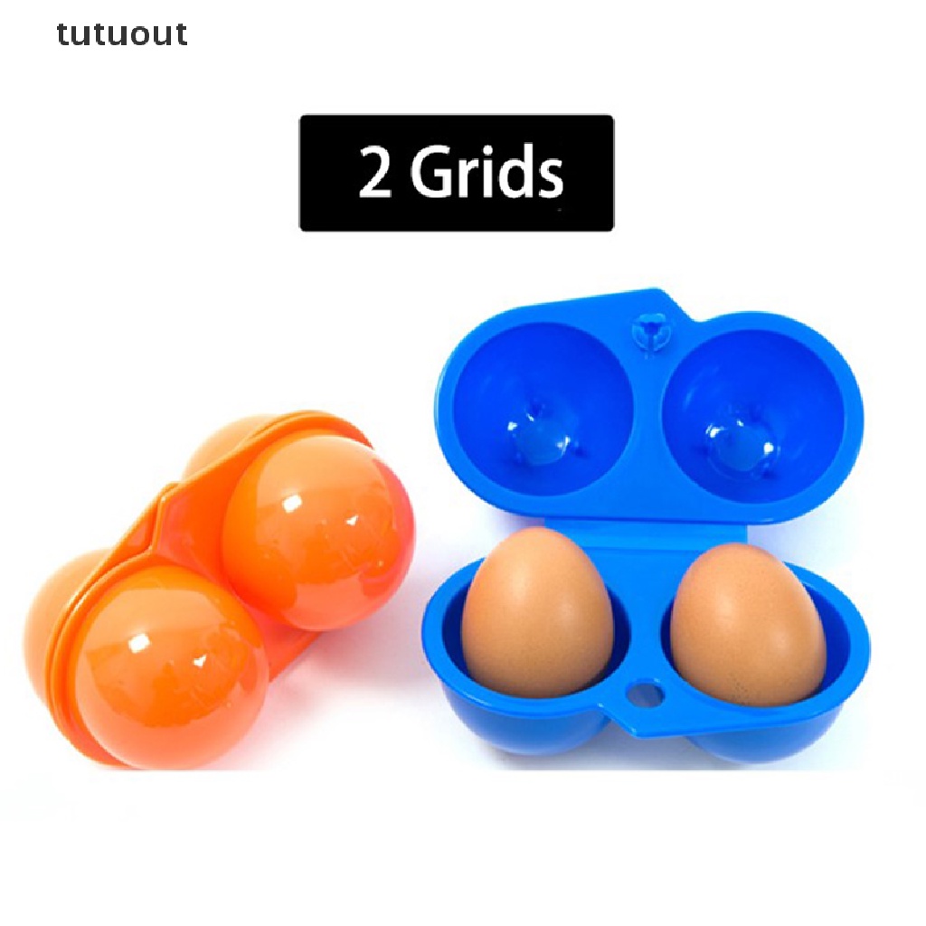 Hộp Đựng Trứng Bằng Nhựa Tiện Dụng Mang Theo Du Lịch Cắm Trại