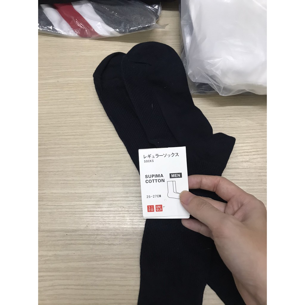 Tất Vớ nam nữ cổ cao / cổ ngắn kháng khuẩn khử mùi, hàng xuất Nhật UniqIo và Muji - Modife Shop
