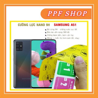 Kính cường lực dẻo nano 9H Samsung Galaxy A51