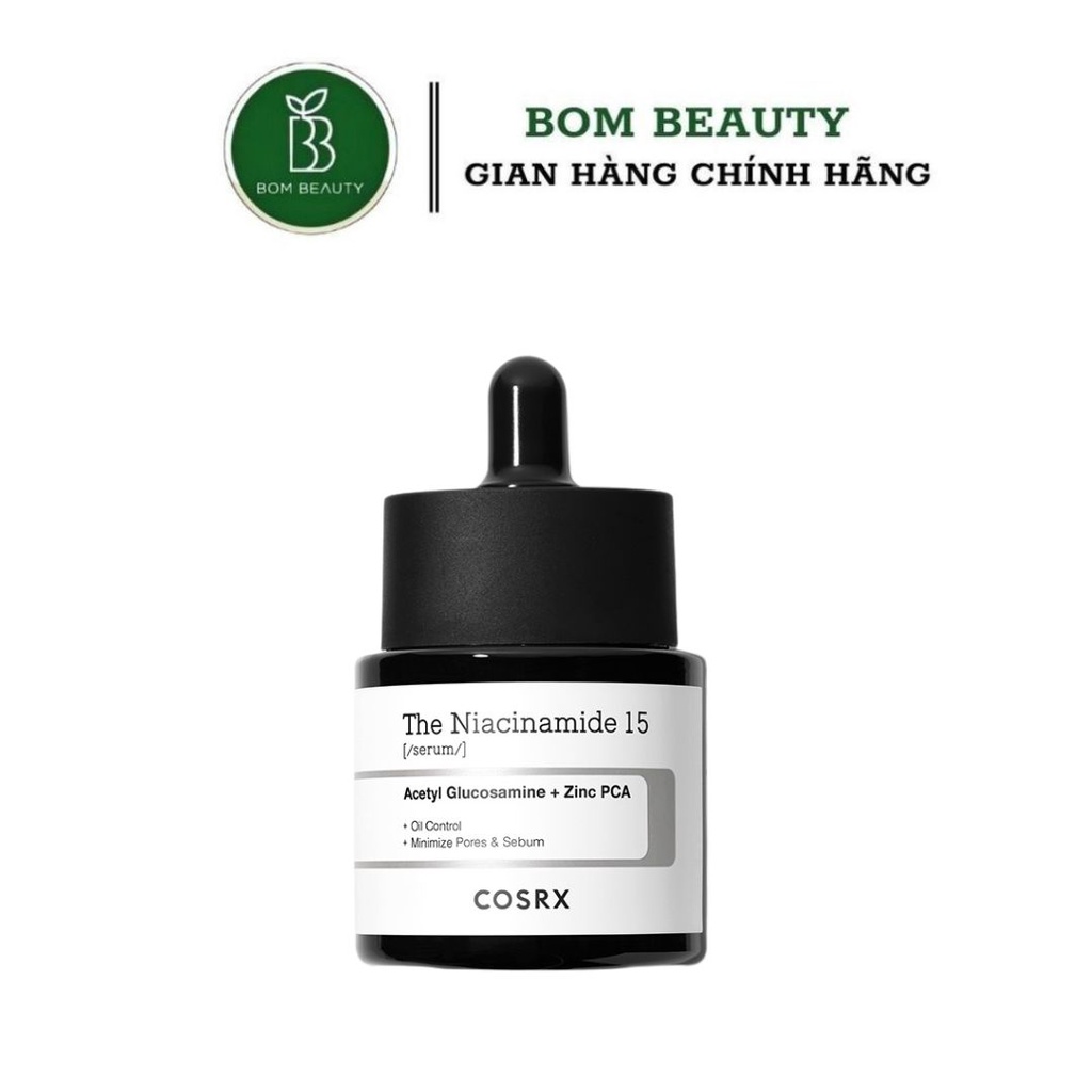 COSRX Niacinamide 15% - serum cải thiện toàn diện tình trạng da dầu mụn, vết thâm và lỗ chân lông to