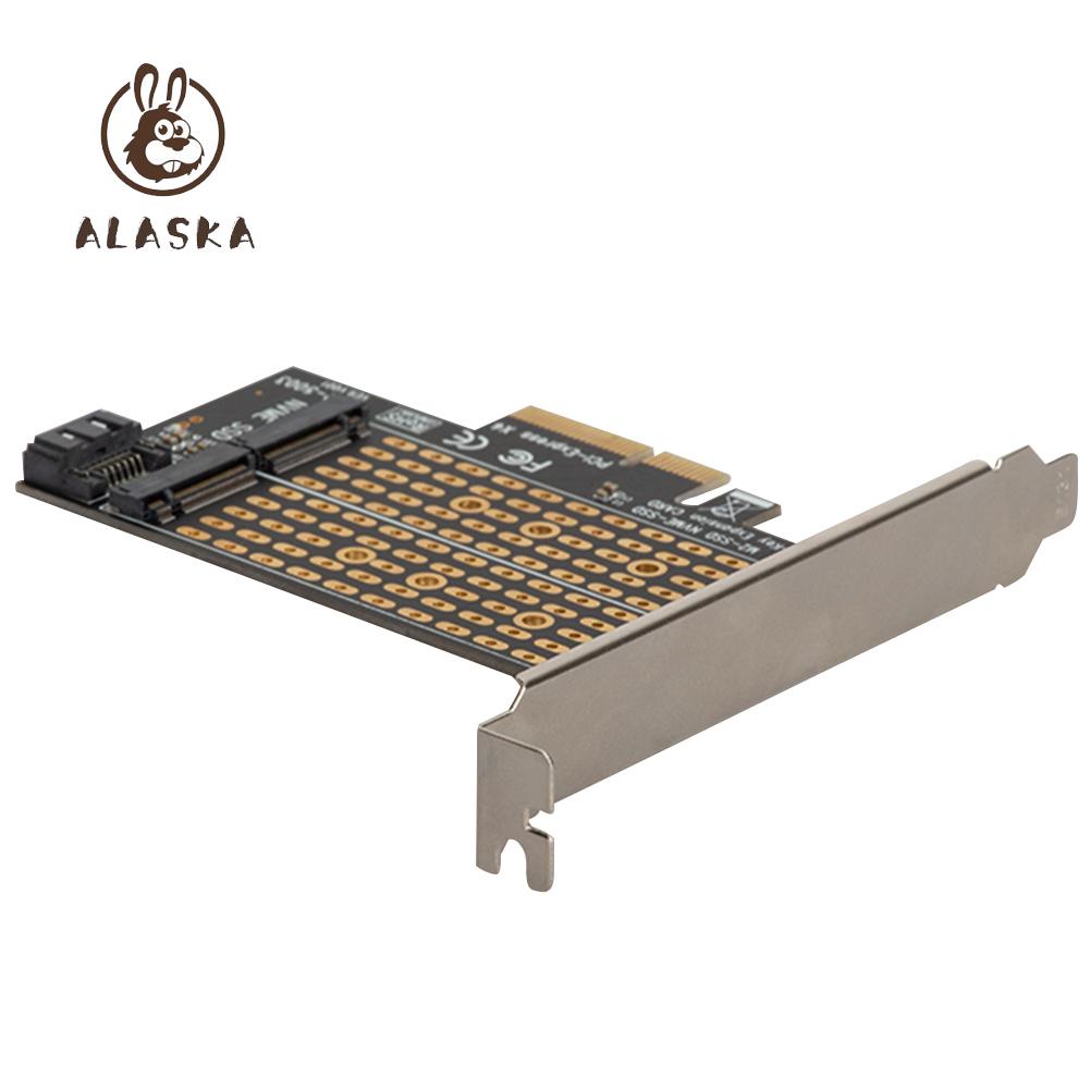 Bộ chuyển đổi PCIe NVMe SATA M.2 sang PCI-Express 3.0 X4 cho chìa khóa B Key M2 SSD