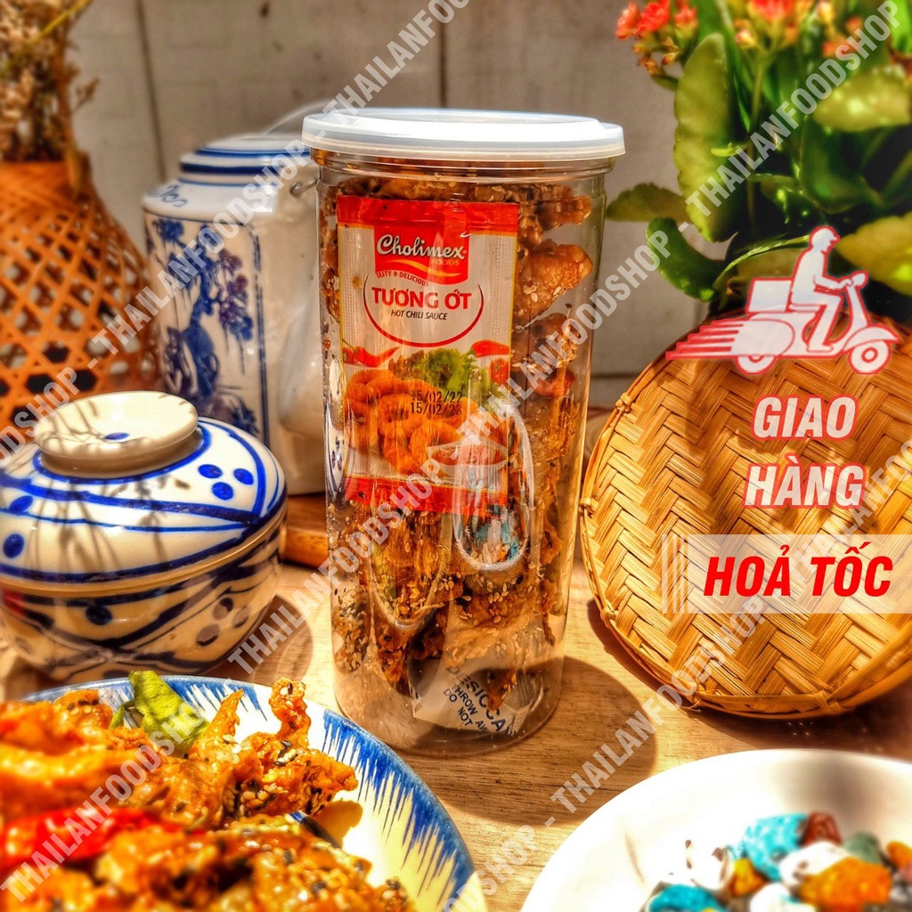Da Gà Sấy Giòn Sốt Chanh Dây Túi 1KG