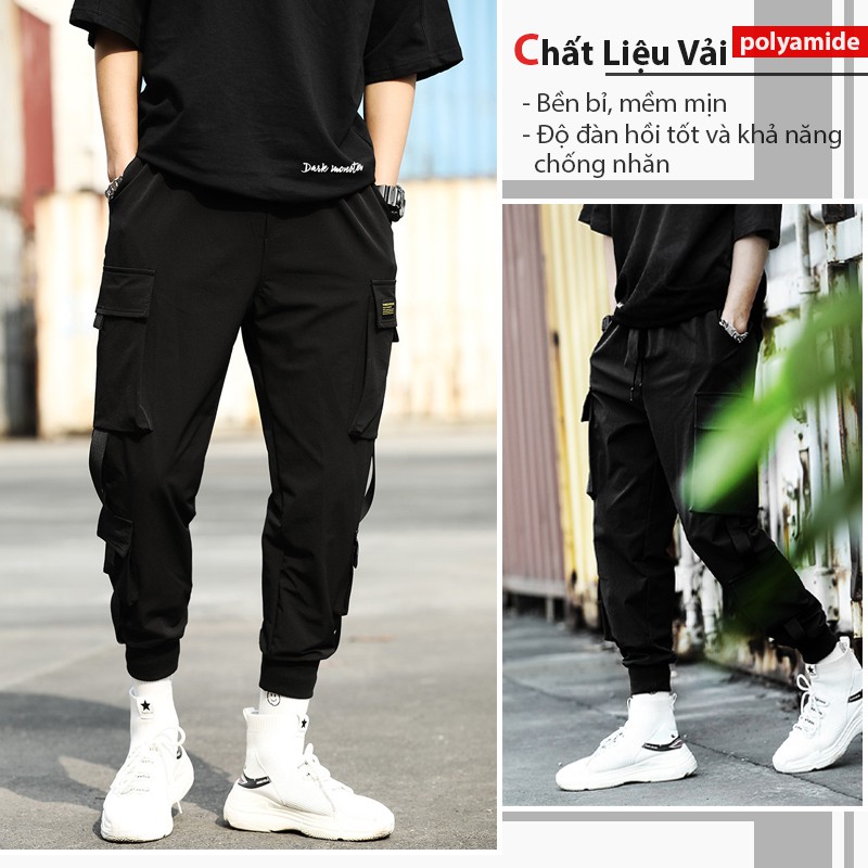 Quần thể thao nam 💥FREESHIP💥 Quần jogger kaki nam đẹp mã MK dài trơn túi hộp kiểu bó ống mùa hè Phong Cách Hàn Quốc | BigBuy360 - bigbuy360.vn