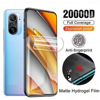 Kính Cường Lực Chống Bám Vân Tay Cho Xiaomi Mi Poco F3 M3 X3 Pro Nfc K40 Pro Plus