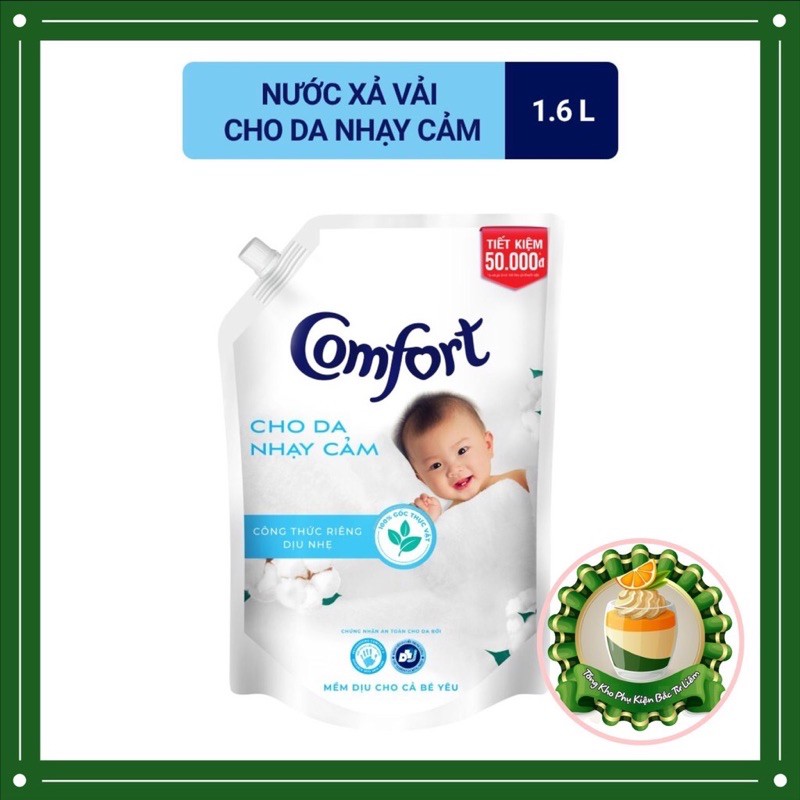 Nước Xả Vải Cho Da Nhạy Cảm Comfort 1.6L