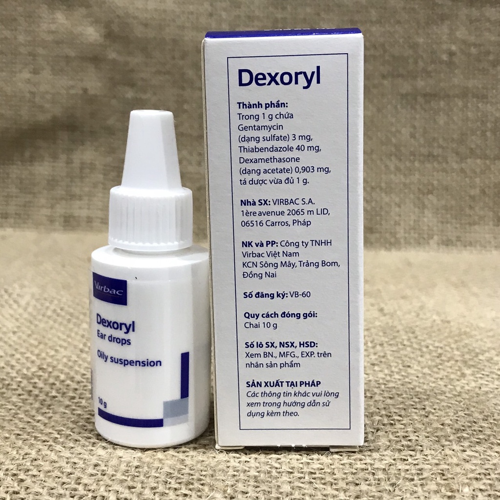 Nhỏ Tai DEXORYL / DexOph  - Viêm Tai, Hôi Tai, Nấm Tai Chó Mèo