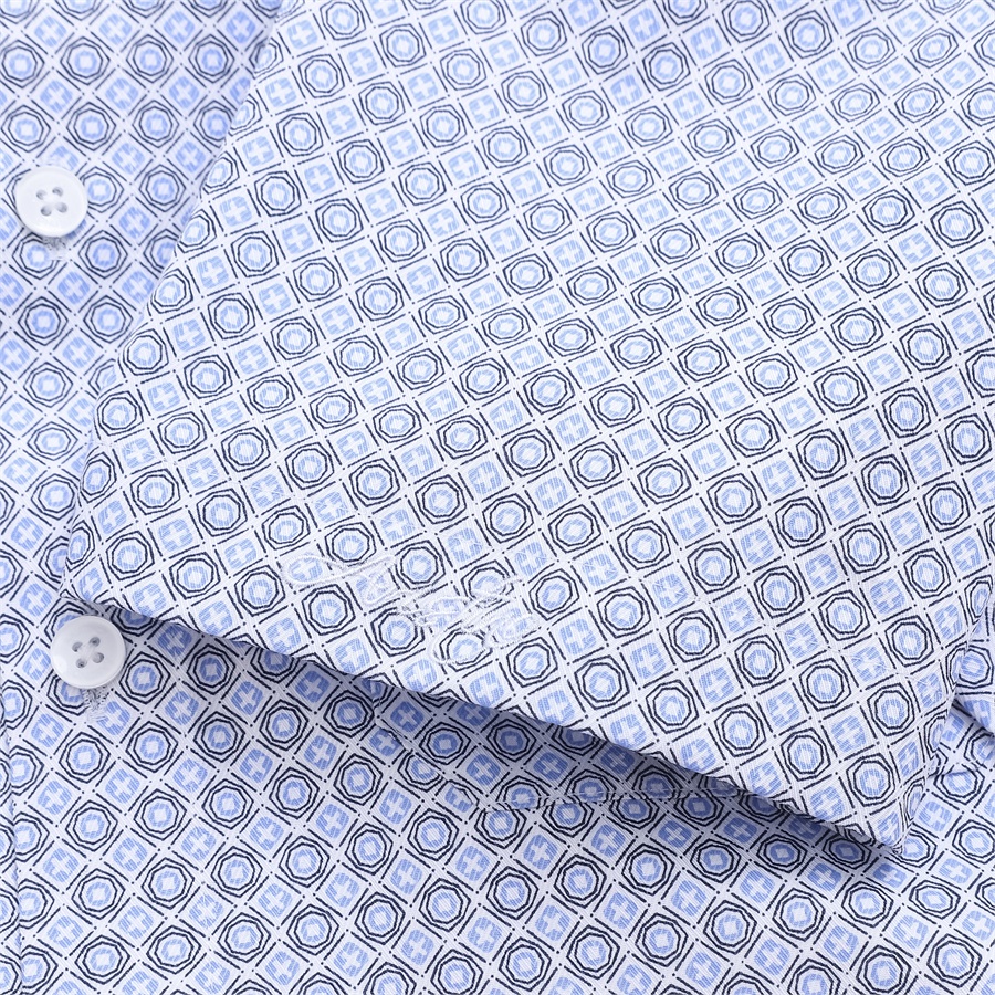 [MẪU MỚI] Áo sơ mi nam ngắn tay Aristino in họa tiết nam tính, thời thượng - ASS179S2