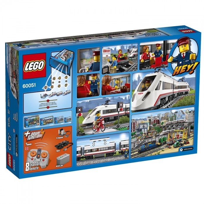 LEGO 60051CITY - Tàu cao tốc điều khiên từ xa