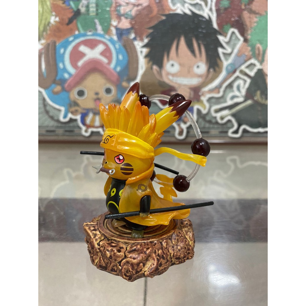 Mô Hình Nhân Vật Pikachu Hóa Trang Naruto Shippuden 6 Chế Độ