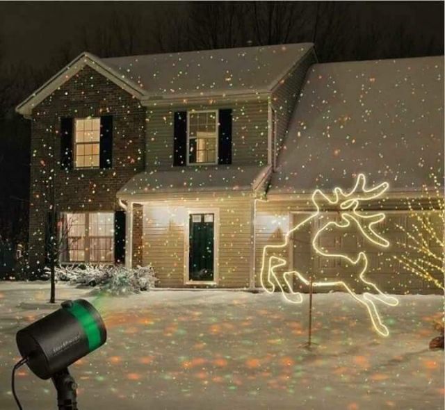 Đèn Led chiếu laser cho Noel