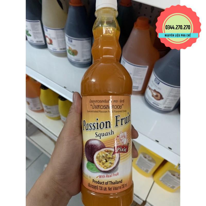 Siro Thái Pixie đủ hương Chai 730ml