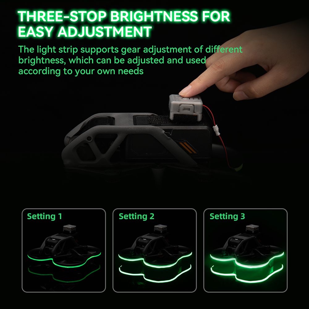 BEBETTERM Dây Đèn Led Nhiều Màu Trang Trí Cho Drone DJI Avata
