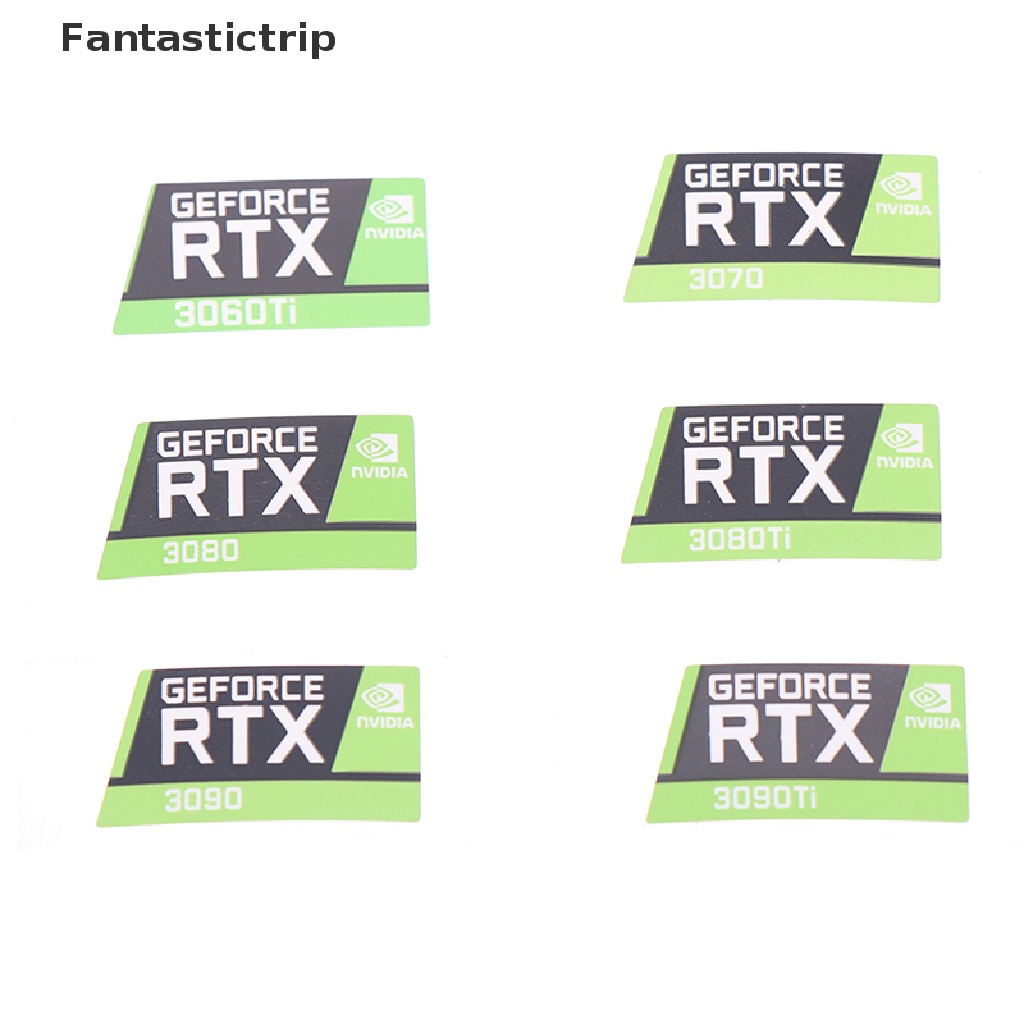 Nhãn dán trang trí laptop RTX 3090TI 3080TI 3070 3060