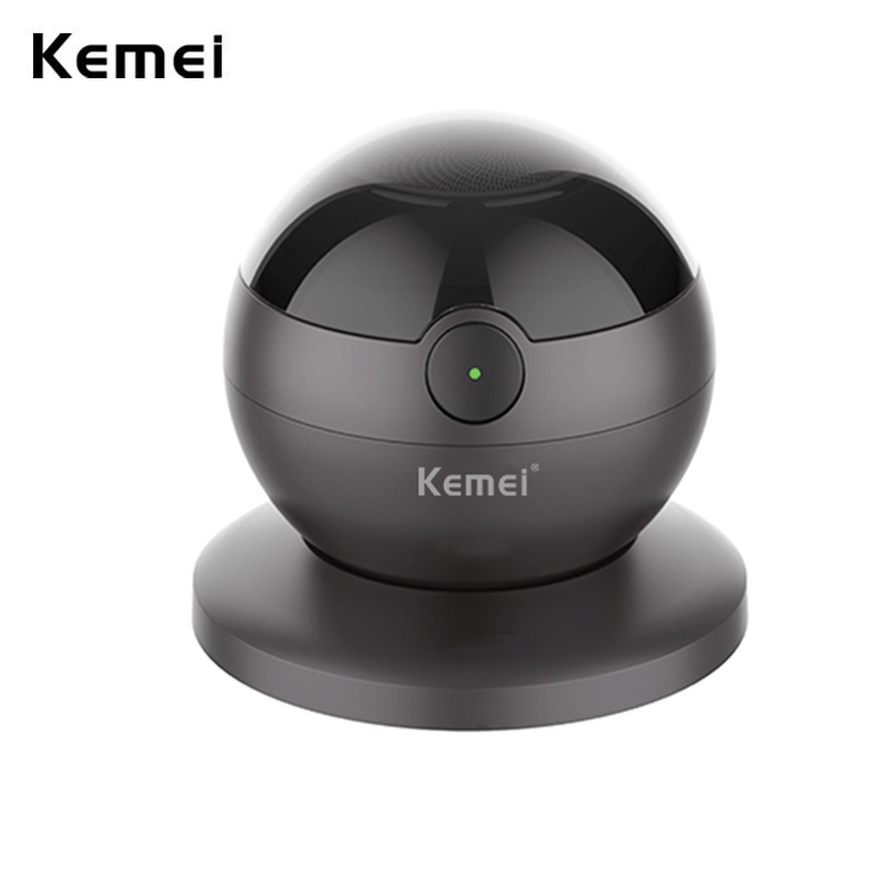 Máy cạo râu KEMEI mini sạc usb tiện dụng cho nam ipx7 kèm phụ kiện