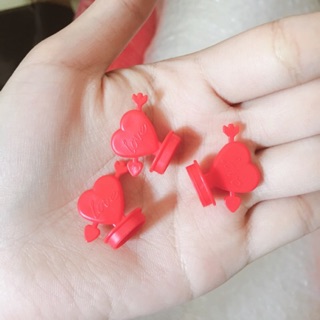 Combo 100 cốc tim nắp tim mũi tên chữ love siêu đẹp