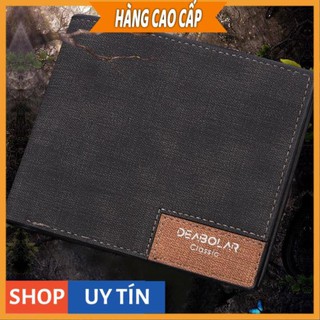 Ví Nam -  VÍ DA NAM SIÊU MỎNG DA PU CAO CẤP