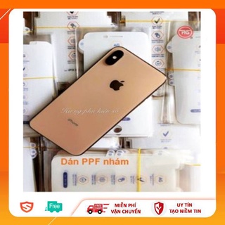 Dán film ppf nhám chống vân tay full màn hình full lưng viền cho nhiều dòng iphone
