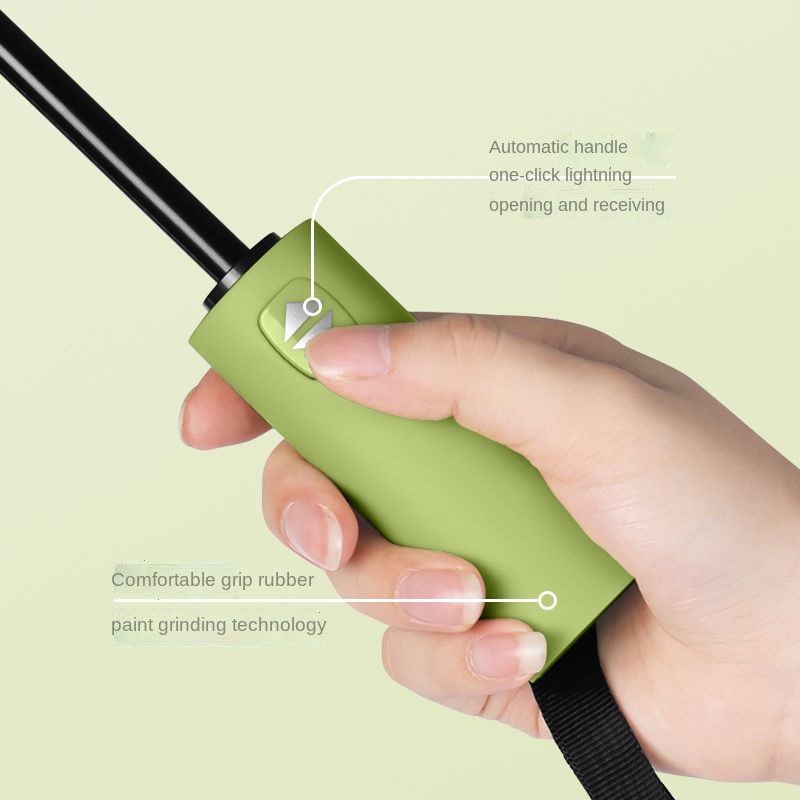 Dù Che Nắng/Mưa Chống Tia UV/Gió 10 Xương Gấp Gọn Tiện Dụng