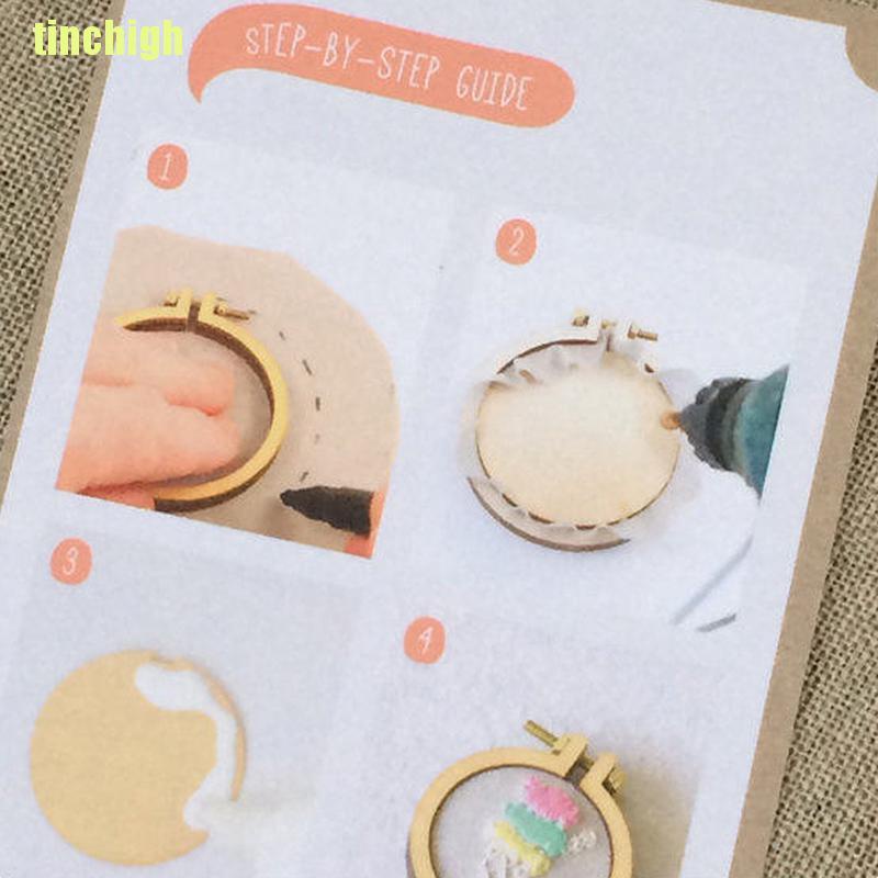 Khung Gỗ Tròn Mini Chữ Thập Chất Lượng Cao