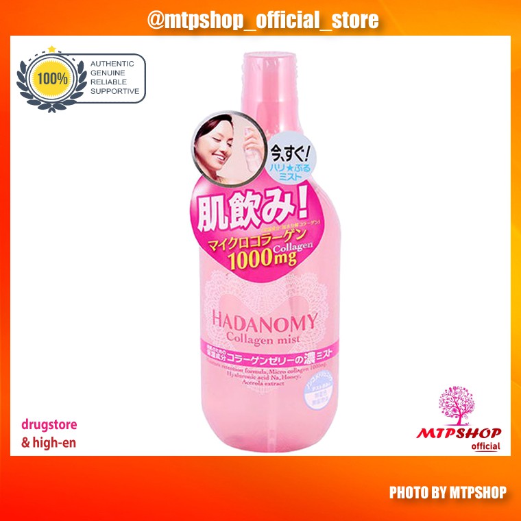 Nước hoa hồng Hadanomy Collagen Mist