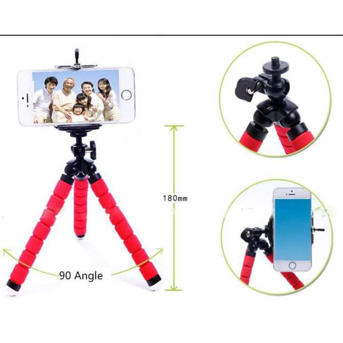 Giá đỡ điện thoại chân bạch tuộc chụp hình ngoại cảnh, xem phim mã sản phẩm PS3864