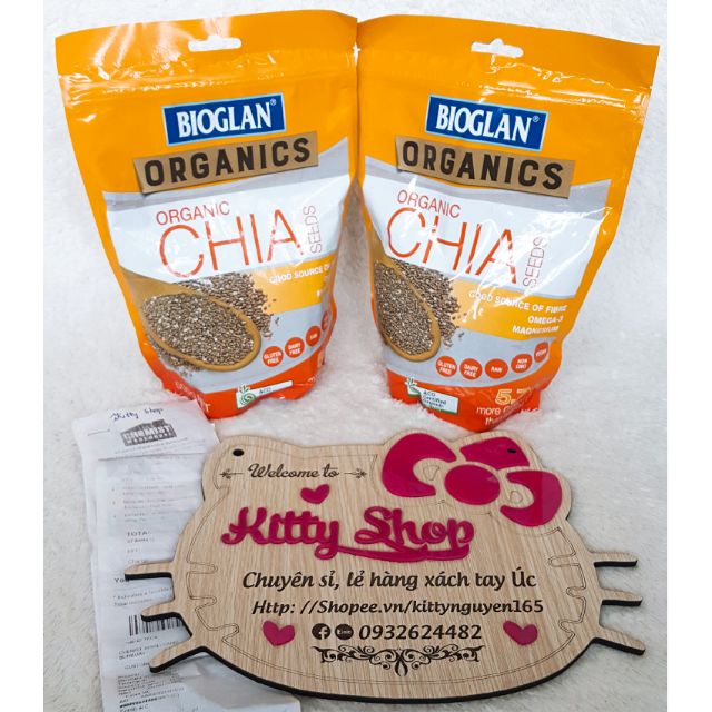 HẠT CHIA DINH DƯỠNG ORGANIC BIOGLAN_ KÈM BILL
