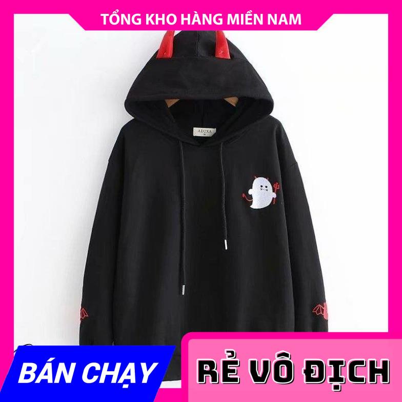 ÁO HOODIE NỈ THÊU HÌNH CHẤT NGẦU AHD234 ⚡ ÁO HOODIE UNISEX ⚡ẢNH THẬT⚡ ÁO NỈ CHUI  MY