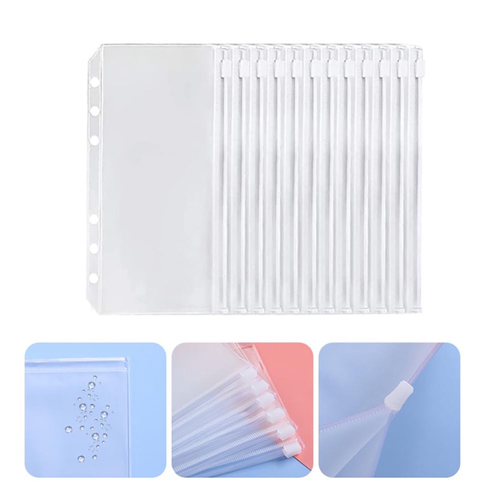 Ví DARON Đựng Tiền / Thẻ / Tài Liệu Khổ A6 6 Hình Bao Thư Tròn Nhiều Màu Tùy Chọn