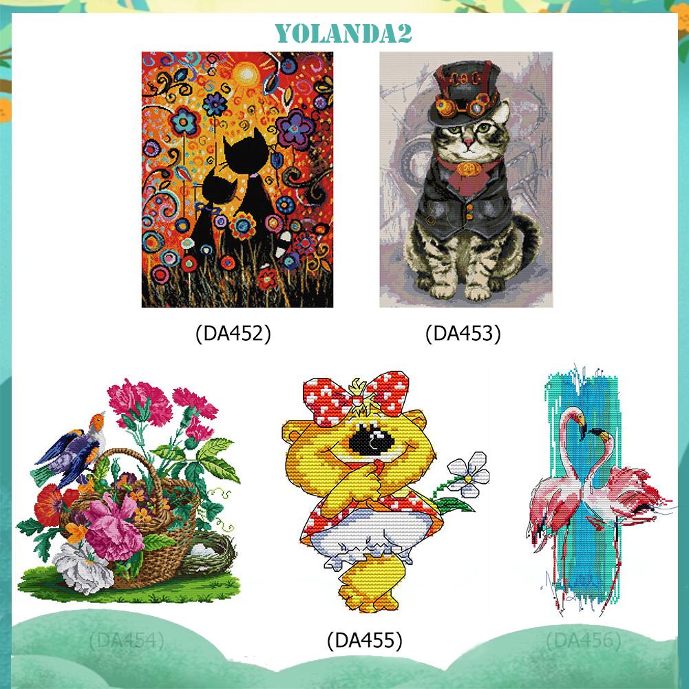 Bộ Dụng Cụ Thêu 14ct Hình Động Vật