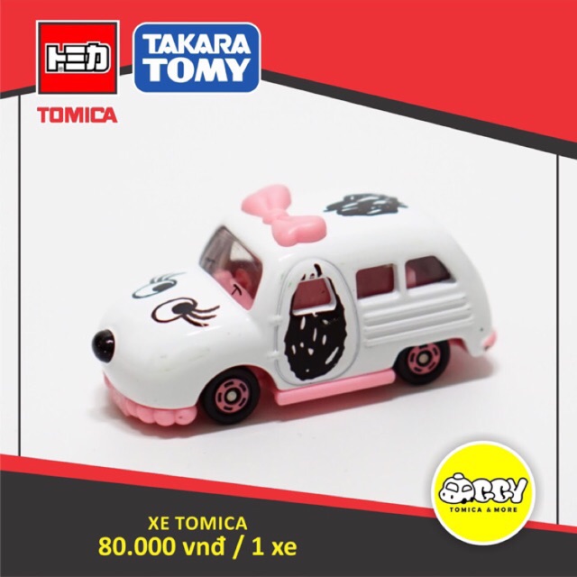 Tomica Xe mô hình Belle - Snoopy