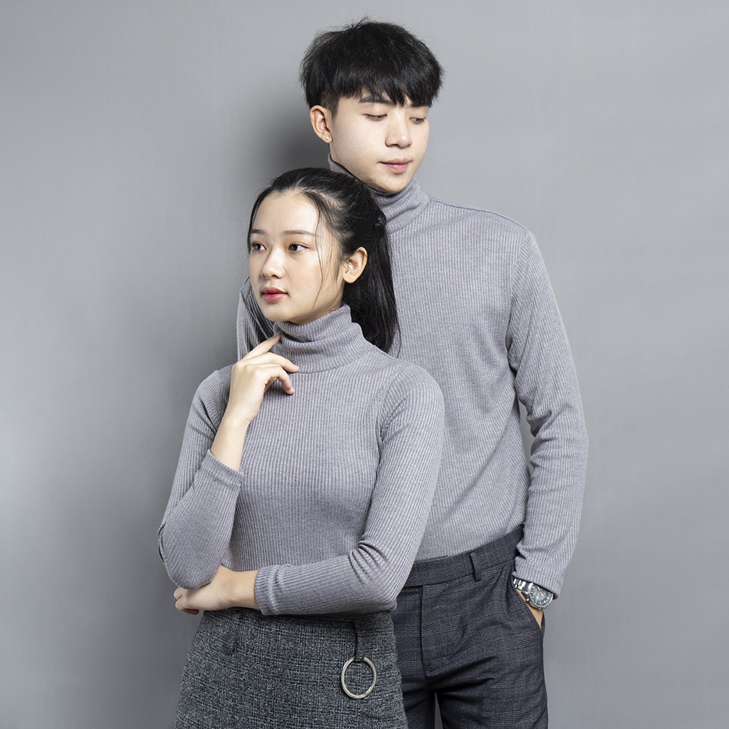 Áo len gân cổ lọ nữ Sayme mềm mại dày dặn giữ ấm tốt WCTU0001 | BigBuy360 - bigbuy360.vn