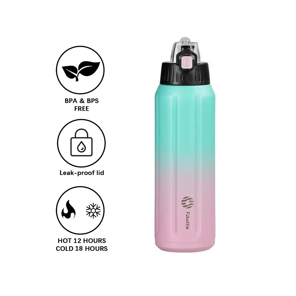 Bình giữ nhiệt FJBOTTLE 600ml / 20oz nắp bật độc đáo