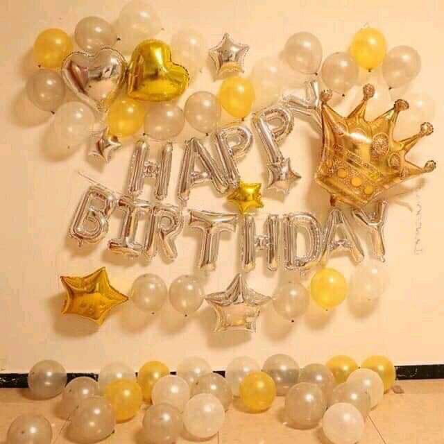 Set Bóng Trang Trí Sinh Nhật sang trọng