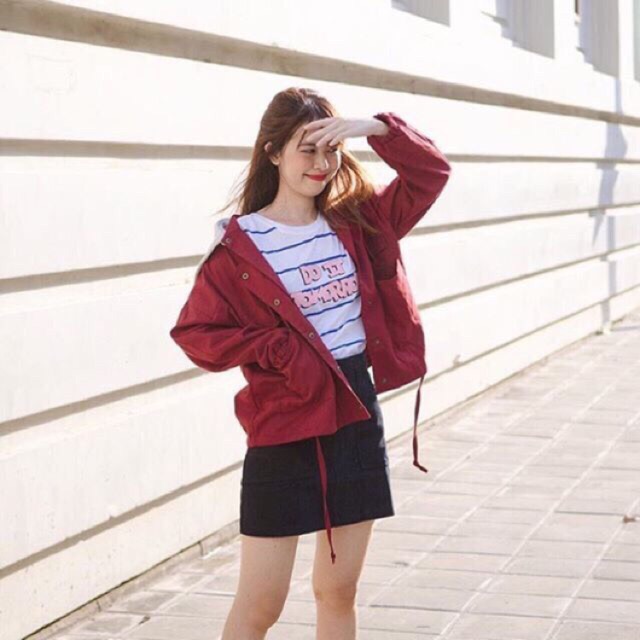 Áo khoác kaki nón xám | BigBuy360 - bigbuy360.vn