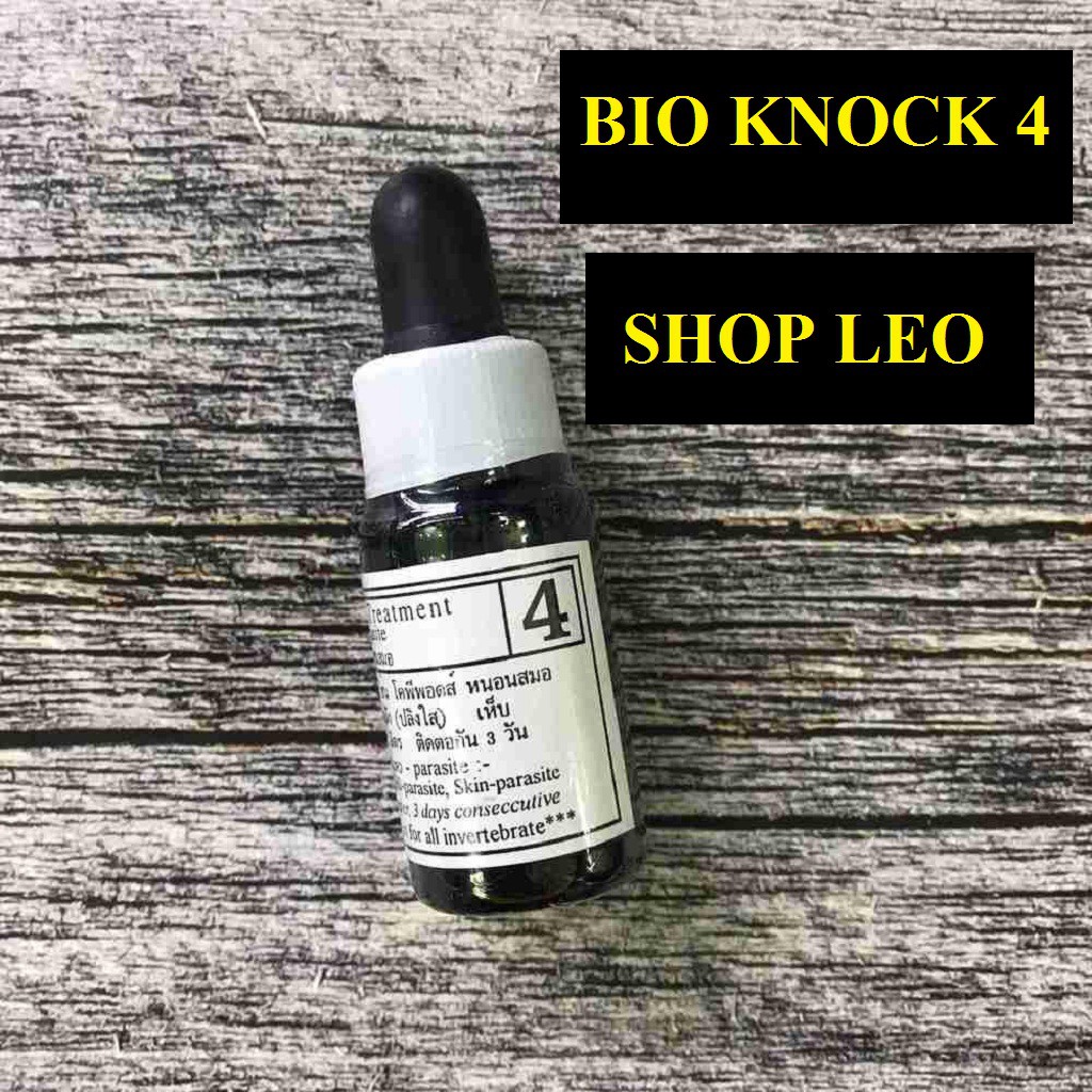 [Mã 159FMCGSALE giảm 8% đơn 500K] Bio Knock 1/2/3/4 - Phòng Và Diệt Các Loại Nấm Cho Cá Cảnh - trị nấm cá Thái Lan